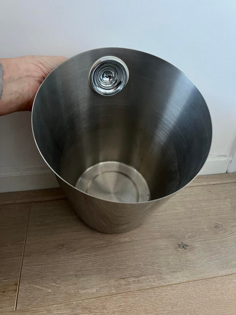 Champagne koeler, Ophalen of Verzenden, Zo goed als nieuw, Rvs, Overige typen