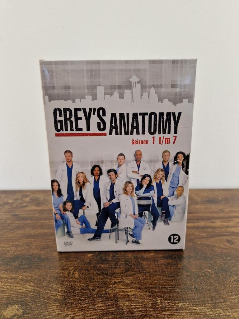 Grey's Anatomy Seizoen 1-7 Boxset, Cd's en Dvd's, Boxset, Drama, Ophalen of Verzenden, Zo goed als nieuw