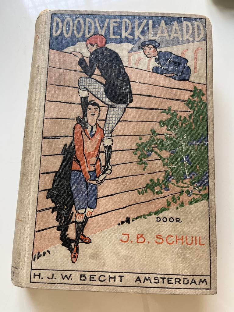 Doodverklaard - J.B. Schuil - H.J.W. Becht Amsterdam, Boeken, Kinderboeken | Jeugd | onder 10 jaar, Gelezen, Fictie algemeen, Ophalen of Verzenden