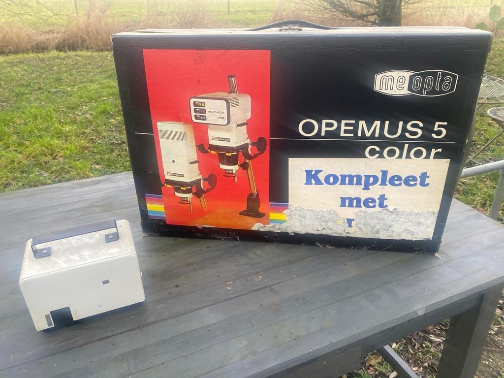 Opemus 5 diaprojector(me opta), Ophalen of Verzenden