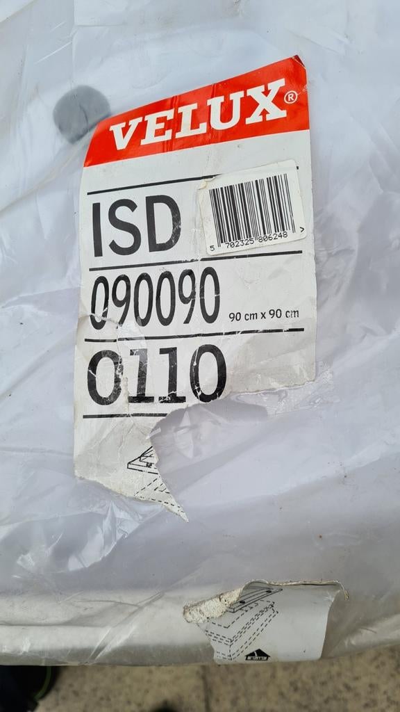 Velux-lichtkoepel-melk-wit., Overige materialen, Nieuw, Minder dan 5 m², Ophalen