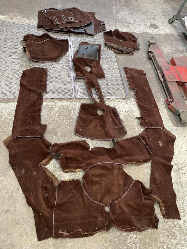 Porsche 911 G model donkere bruine bekleding, Auto-onderdelen, Interieur en Bekleding, Ophalen, Porsche