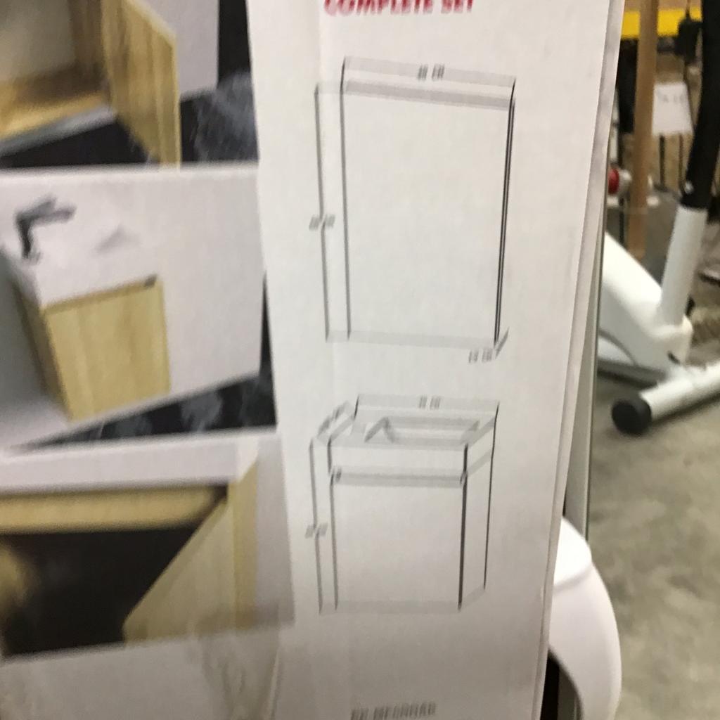Bad wc meubel, Huis en Inrichting, Badkamer | Badkamermeubels, Ophalen, Overige typen, Nieuw, Minder dan 100 cm