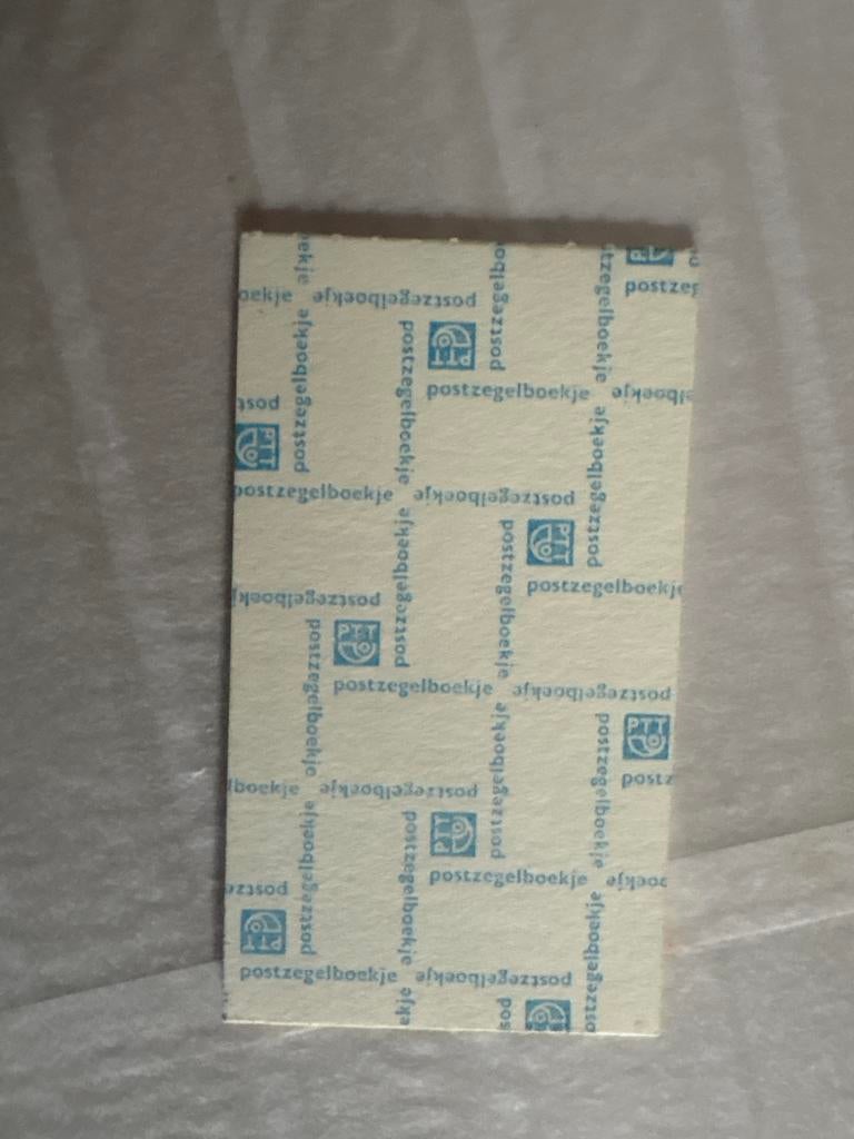 Vintage PTT Postzegelboekje Nederland ongebruikt, Ophalen of Verzenden, Na 1940