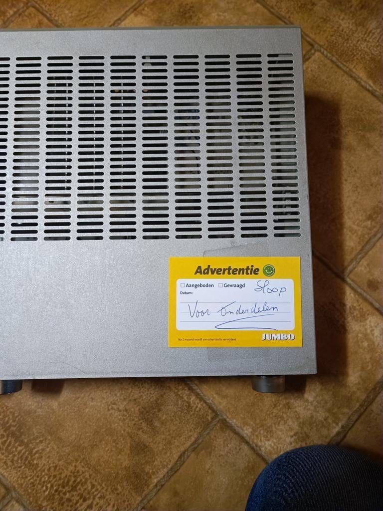 Sloop Philips versterker, Audio, Tv en Foto, Cassettedecks, Ophalen of Verzenden, Philips