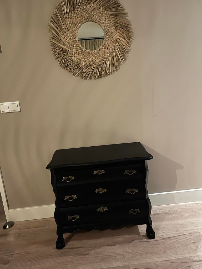Antiek Brocante Ladenkastje, Huis en Inrichting, Kasten | Ladekasten, Ophalen, Minder dan 50 cm, Gebruikt, 3 of 4 laden