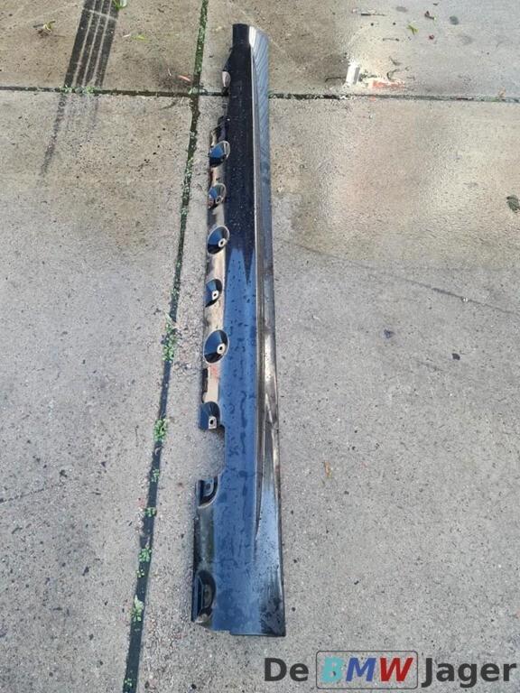 Sideskirt rechts zwart BMW E46 51719071632, Auto-onderdelen, Carrosserie en Plaatwerk, Gebruikt, Ophalen of Verzenden, BMW, BMW