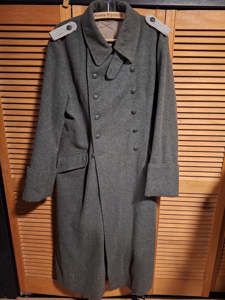 Wehrmacht m40 mantel wo2 reproductie, Verzenden, Duitsland, Kleding of Schoenen