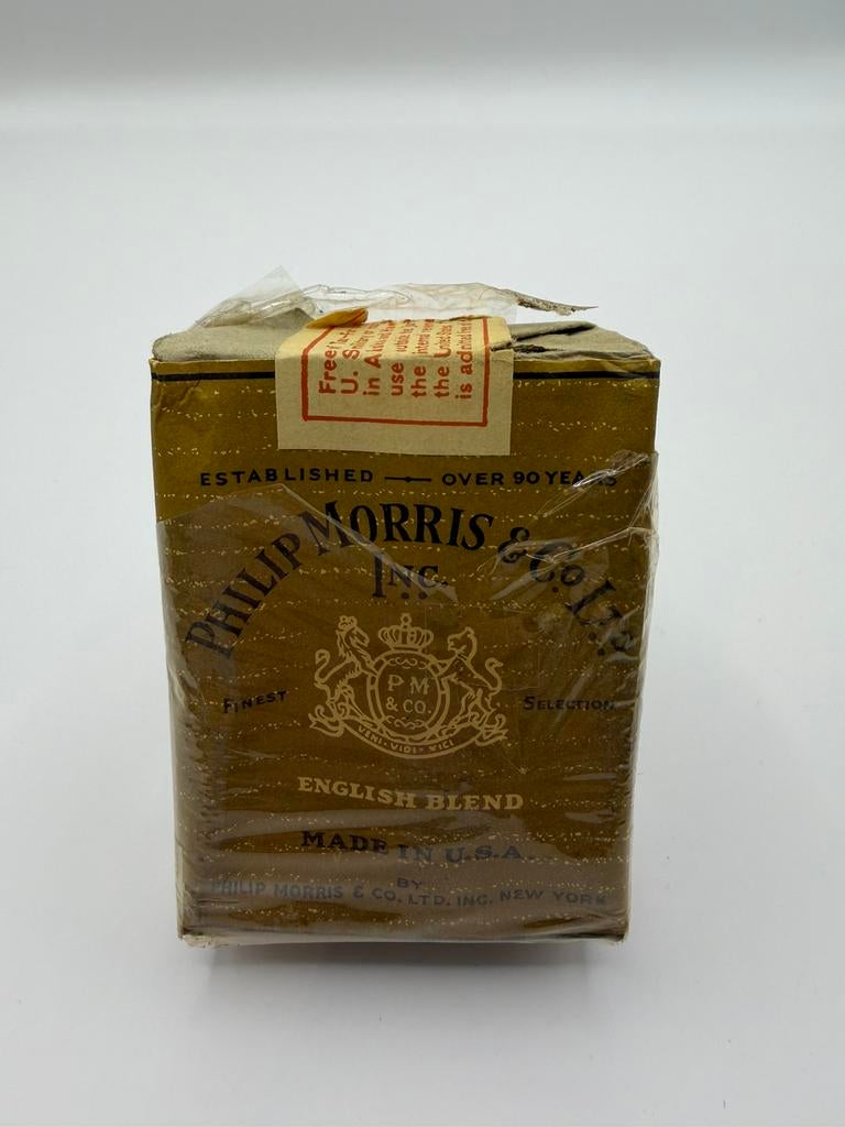 WW2 Philip Morris sigaretten, Verzamelen, Militaria | Tweede Wereldoorlog, Ophalen of Verzenden, Amerika, Overige typen