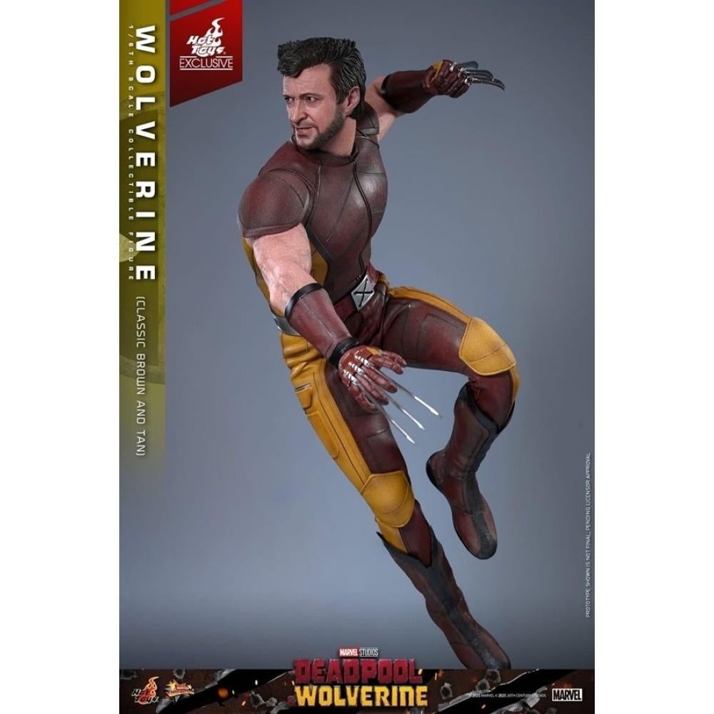 Hot Toys Deadpool and Wolverine Classic Brown and Tan Excl., West Campus 1 76863 Herxheim (DE), Actiefiguur of Pop, Heo GmbH, Nieuw