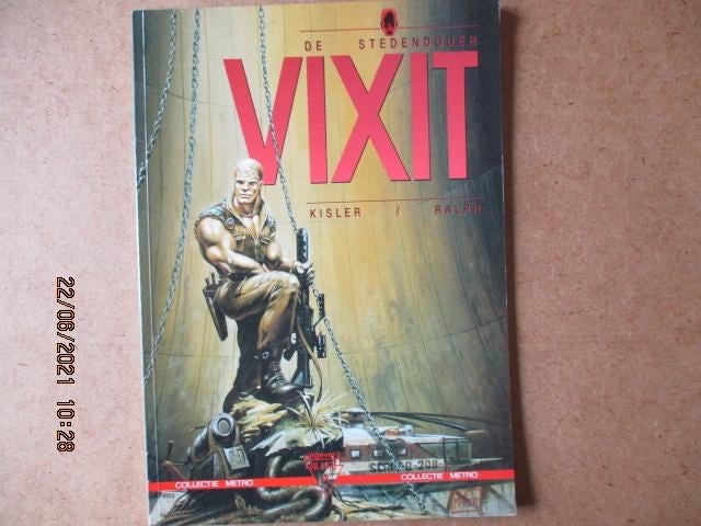 adv3566 metro collectie vixit, Boeken, Eén stripboek, Ophalen, Gelezen