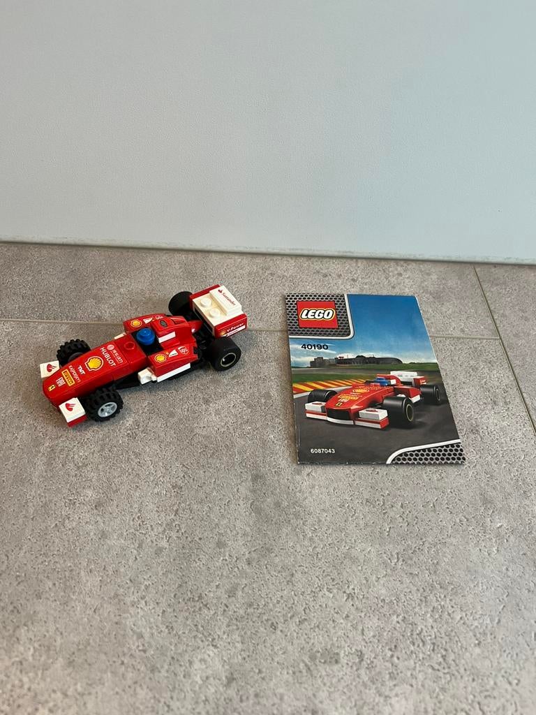Lego shell 40190, auto rijdt als je deze achteruit trekt, Ophalen of Verzenden, Gebruikt
