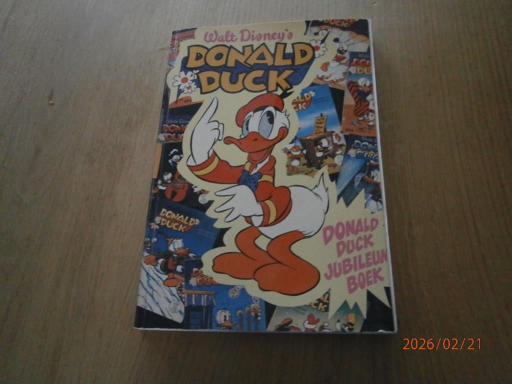 Donald Duck (25 jarig jubileum) Boek 1977, Eén stripboek, Donald Duck, Ophalen, Gelezen