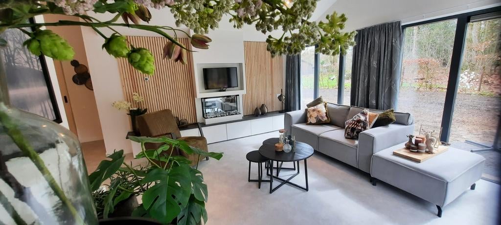 Luxe vakantiebungalow in maart nog plek!, In bos, 2 slaapkamers, Open haard, Landelijk