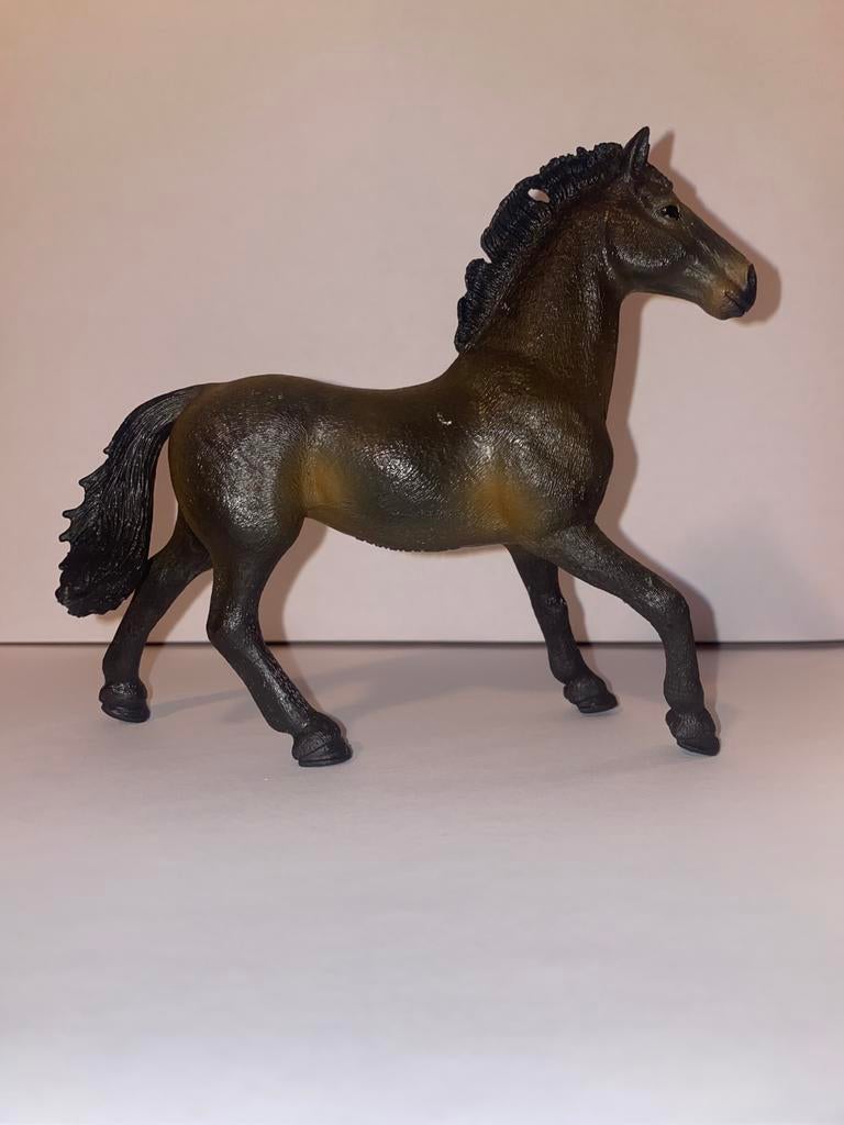 Schleich paard Oldenburger hengst, Ophalen of Verzenden, Zo goed als nieuw, Paard, Beeldje of Figuurtje