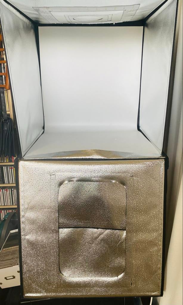 Fotostudio in een doos, Ophalen of Verzenden, Zo goed als nieuw, Complete fotostudio