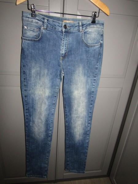 G695 Zizo mt 42 L32 jeans model Jenny stretch jogg, Zizo, Blauw, Maat 42/44 (L), Ophalen of Verzenden
