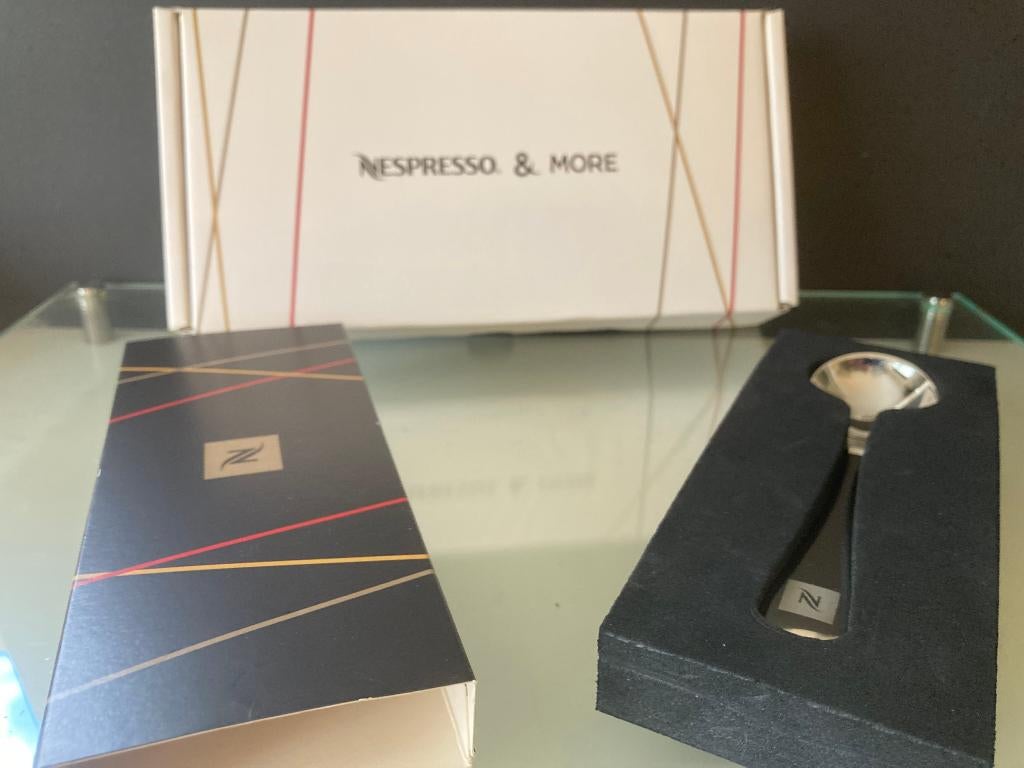 Nespresso Slagroom Lepel, Overige materialen, Overige typen, Nieuw, Ophalen of Verzenden