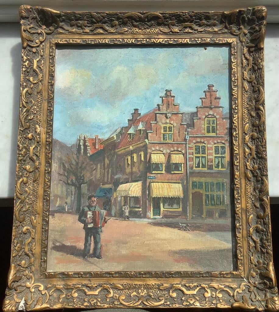 Haarlem, boekhandel, Holland, stad, monument, pand, huis,, Ophalen of Verzenden