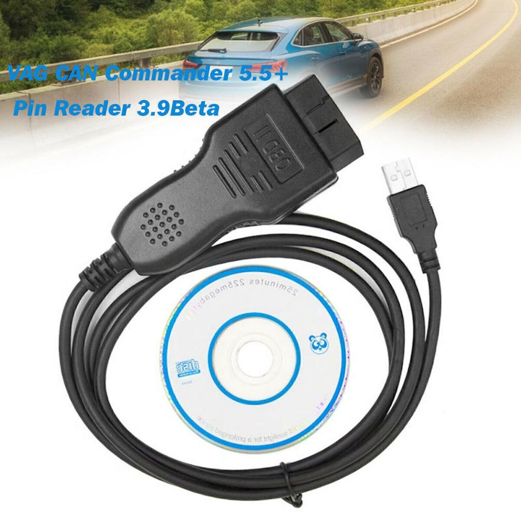 VAG K-CAN 5.5 + PIN reader IMMO KM Correctie tool, Ophalen of Verzenden, Nieuw