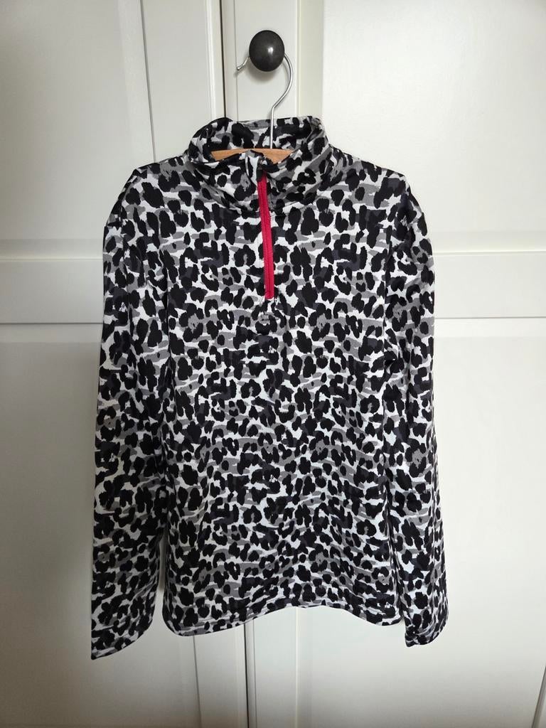 Ski Pully met Luipaardprint, Overige merken, 160 tot 180 cm, Ophalen of Verzenden, Zo goed als nieuw