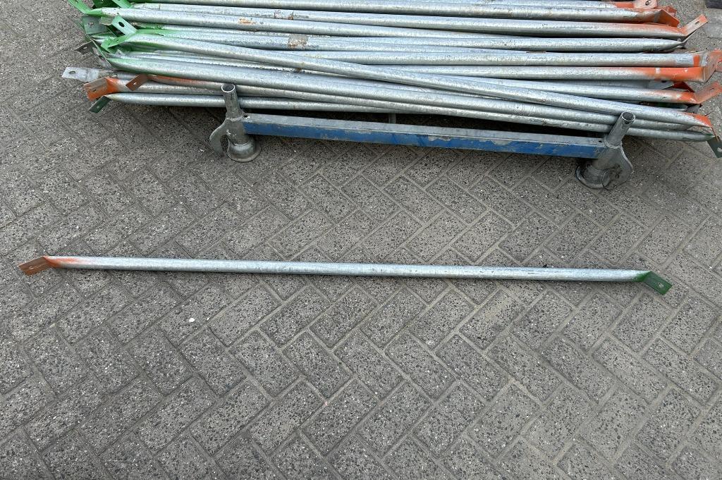 Bouwhekschoor/bouwhek schoor licht model gebruikt 200CM, Ophalen, Gebruikt