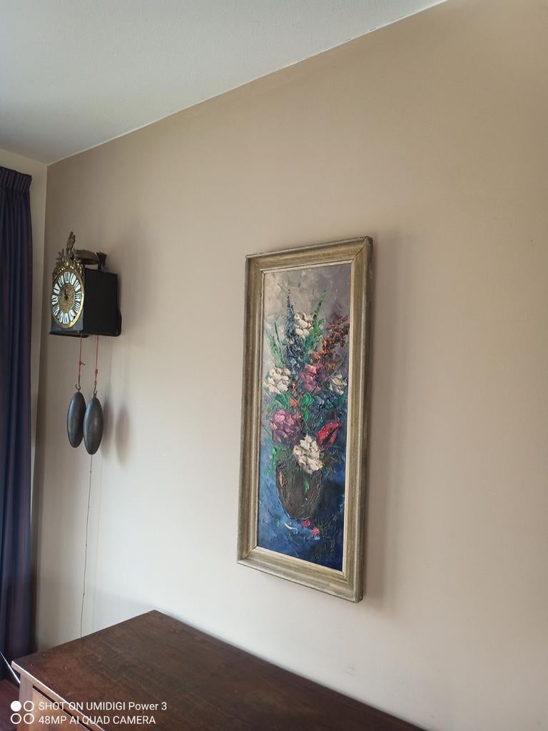 Bloemstukje van Willem F. Reinders., Antiek en Kunst, Ophalen
