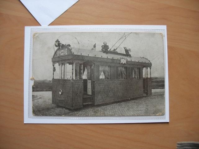 De zigeunerwagen Versierde wagen Haagse Tramweg maatschappij, Verzenden, Voor 1920, Gelopen, Zuid-Holland