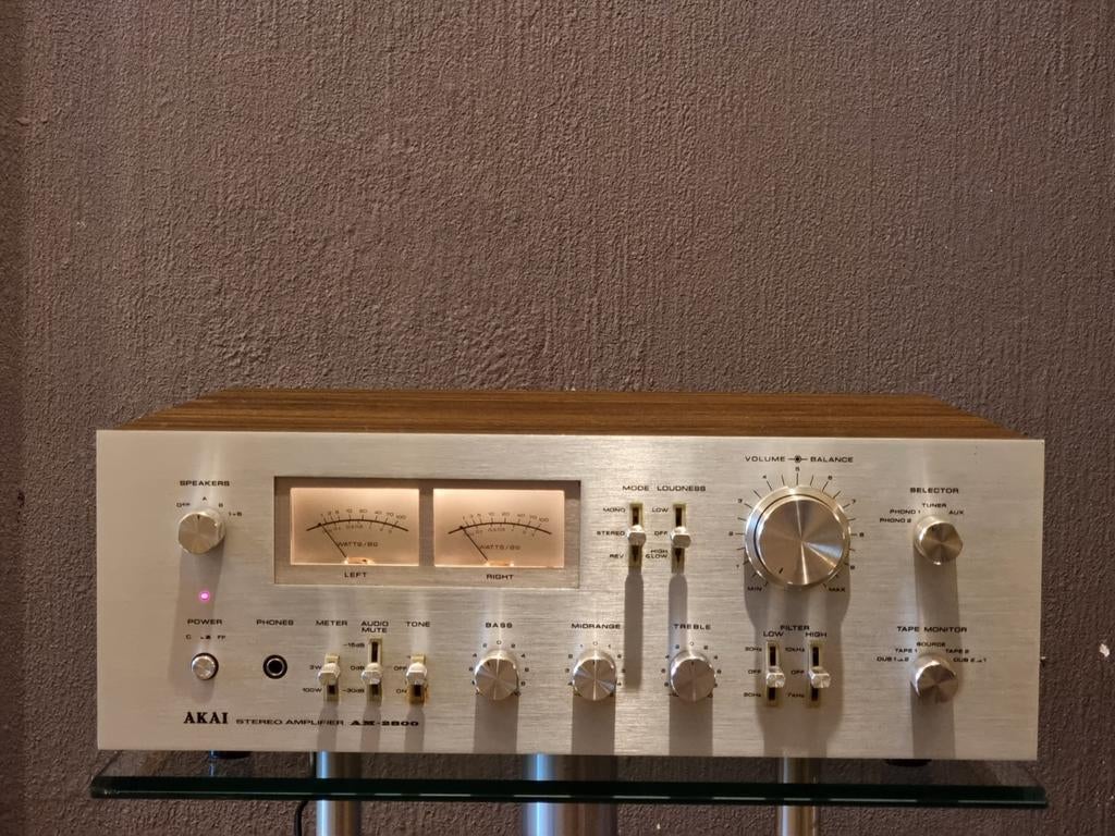 Akai AM-2800 Stereo Amplifier, Audio, Tv en Foto, Ophalen of Verzenden, Zo goed als nieuw, Stereo