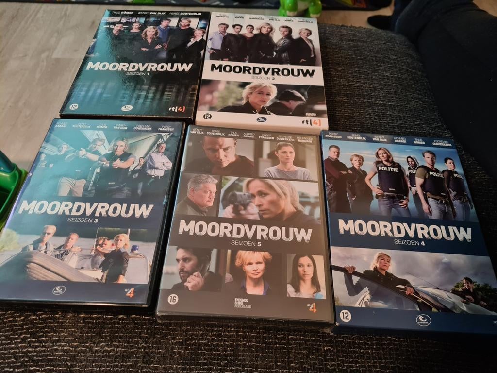 Moordvrouw Seizoen 1-5 DVD Boxset, Ophalen of Verzenden