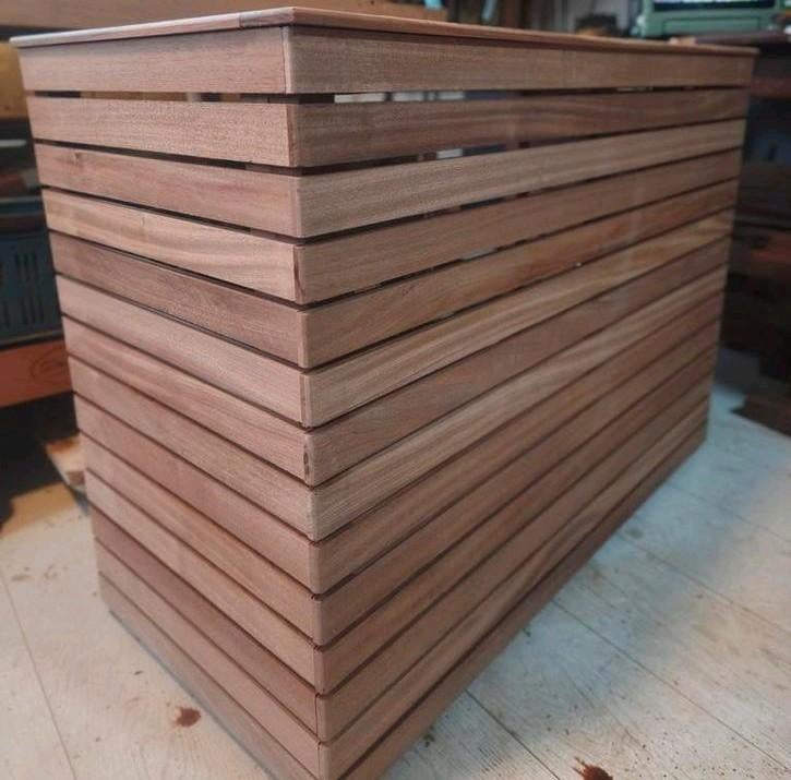 🍀 Aanbieding! Hardhouten airco ombouw 90x70x40, Doe-het-zelf en Verbouw, Hout en Planken, Ophalen, Nieuw, Plank, 50 mm of meer