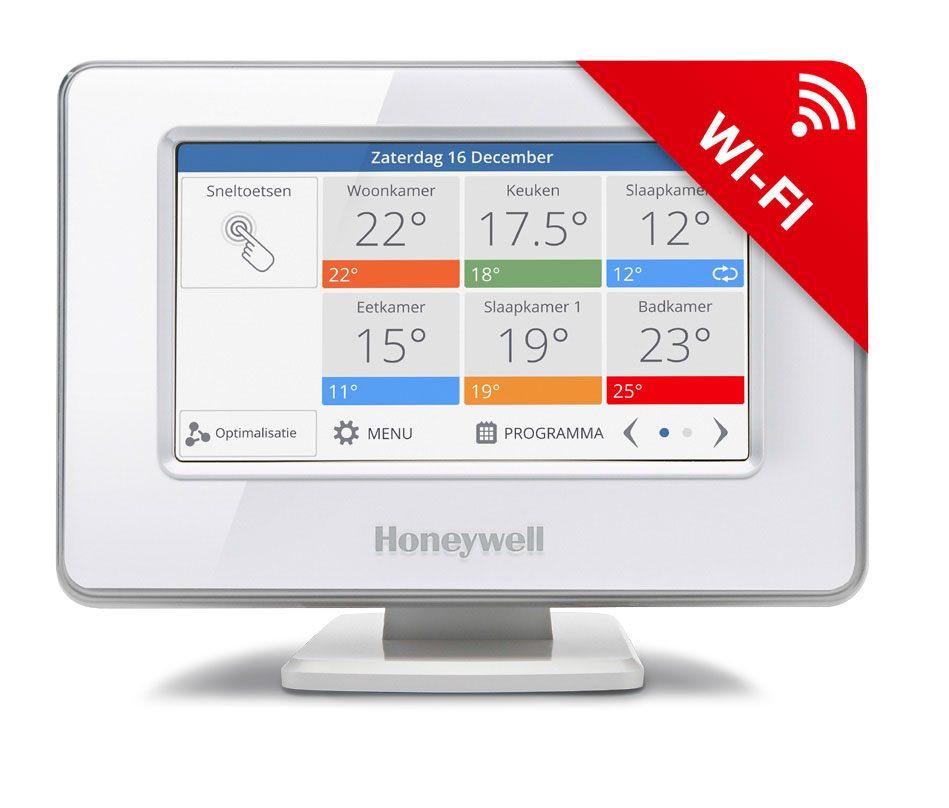 Honeywell Wifi EvoHome bedien.unit  ATC928G3000 € 199,95, Doe-het-zelf en Verbouw, Verwarming en Radiatoren, RESIDEO, Verzenden