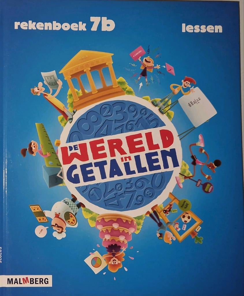 De wereld in getallen 7b, Boeken, Ophalen of Verzenden, Zo goed als nieuw, Sjoerd Huitema, Nederlands