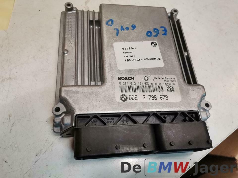 DDE module Bosch BMW 5-serie E60 E61 535D M57N 7796678, Gebruikt, Ophalen of Verzenden, BMW, BMW