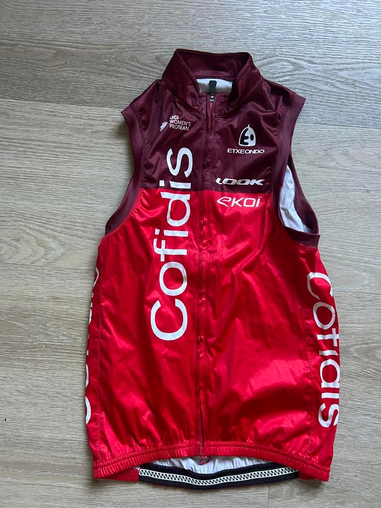 Cofidis windstopped, Sport en Fitness, Wielrennen, Ophalen of Verzenden, Zo goed als nieuw, Kleding