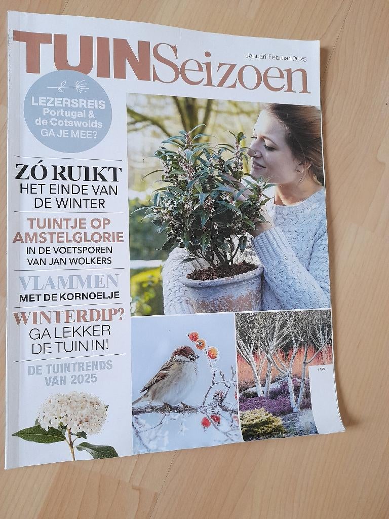 MAGAZINE TUINSEIZOEN JANUARI - FEBRUARI 2025, Ophalen of Verzenden, Zo goed als nieuw