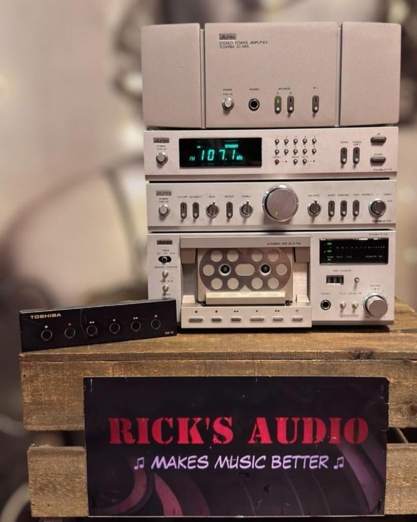 AUREX SYSTEM 15 • GEREVISEERD • HIGH-END • RM-15 REMOTE, Overige merken, Tuner of Radio, MADE IN JAPAN, Refurbished