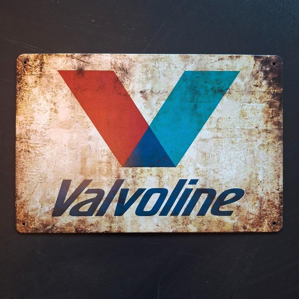 Valvoline Oil Metalen plaat, Ophalen of Verzenden, Nieuw, Reclamebord
