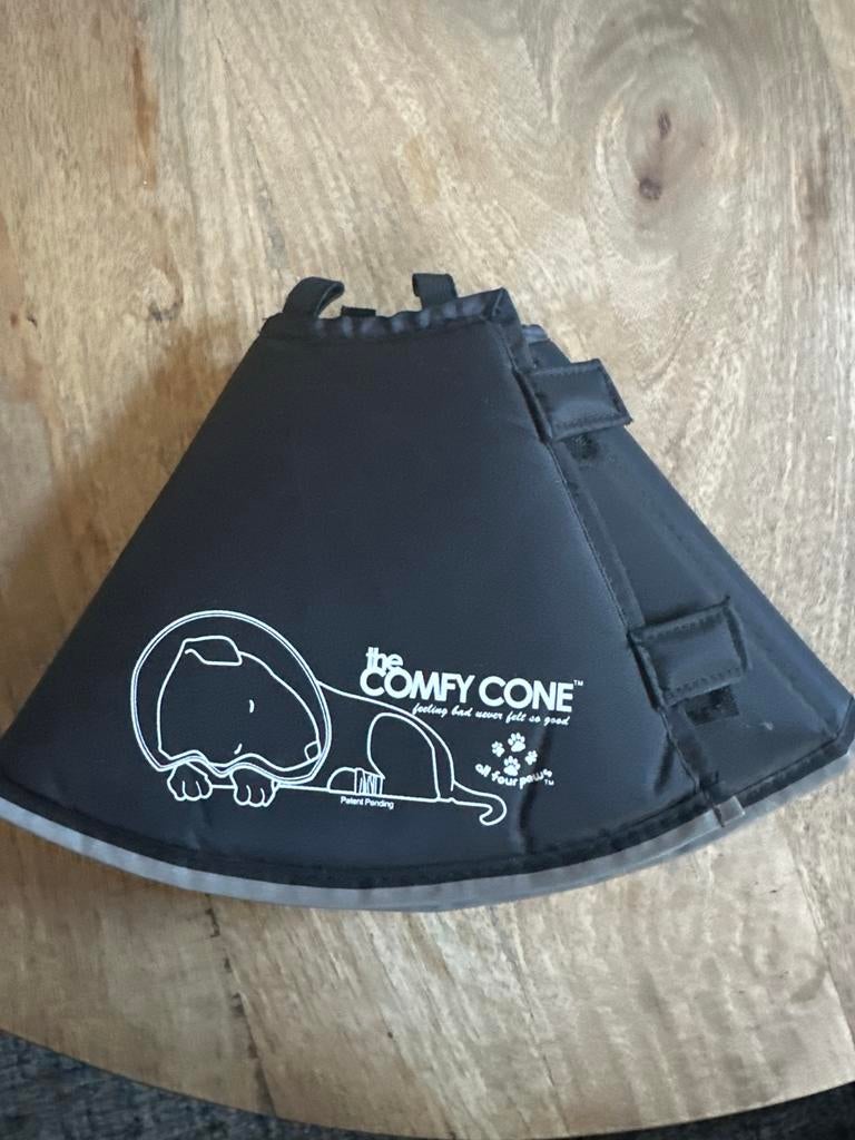 Hondenkap, Comfy cone, SML/LNG, Dieren en Toebehoren, Ophalen of Verzenden, Zo goed als nieuw