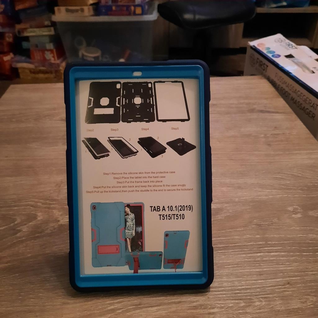 Tablet Hoes Samsung Tab A 10.1 (2019) T515/T510, Computers en Software, Tablet-hoezen, Nieuw, Bescherming achterkant, 10 inch
