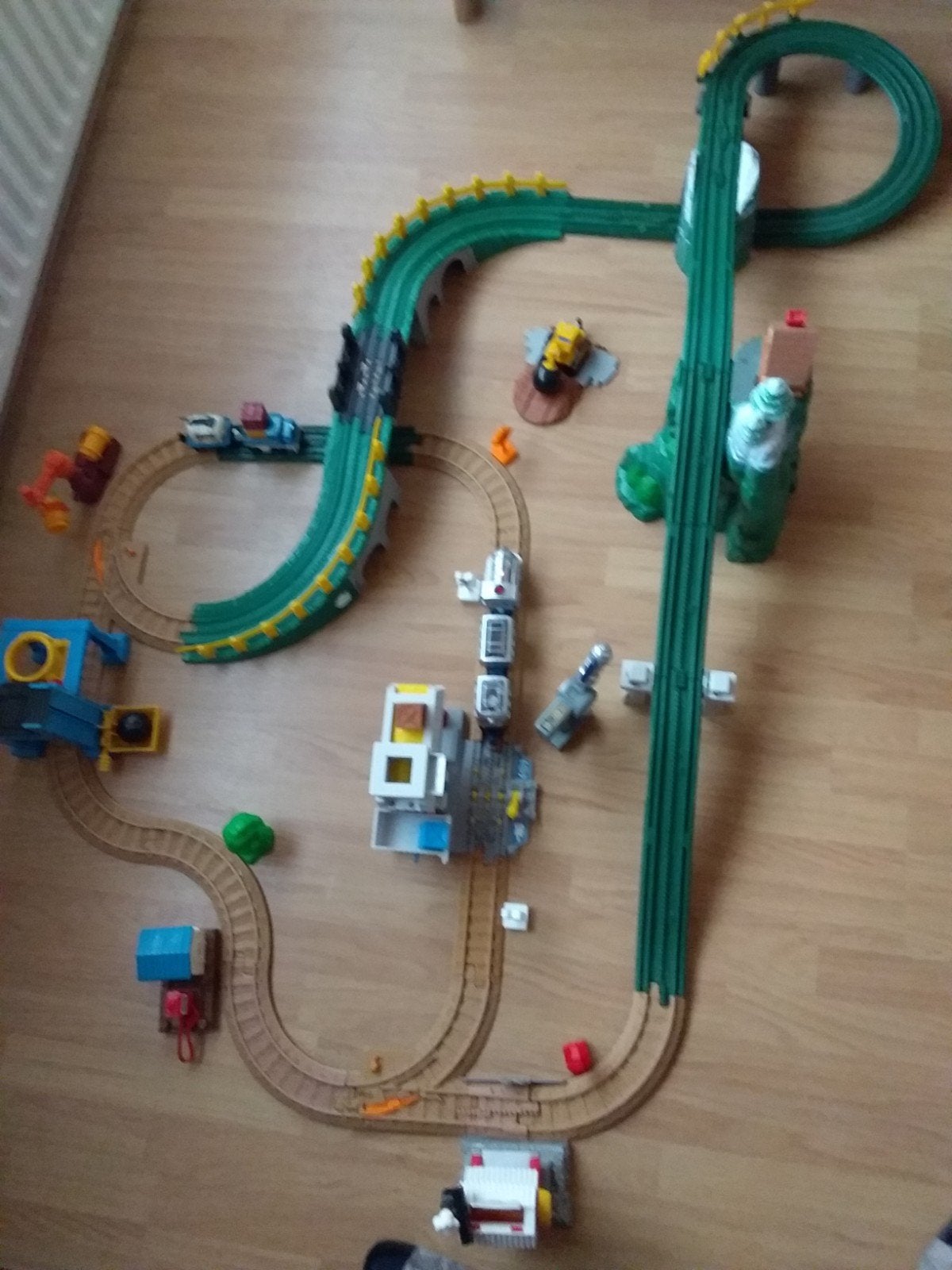 Geotrax Treinset met veel extra's, Ophalen of Verzenden, Gebruikt