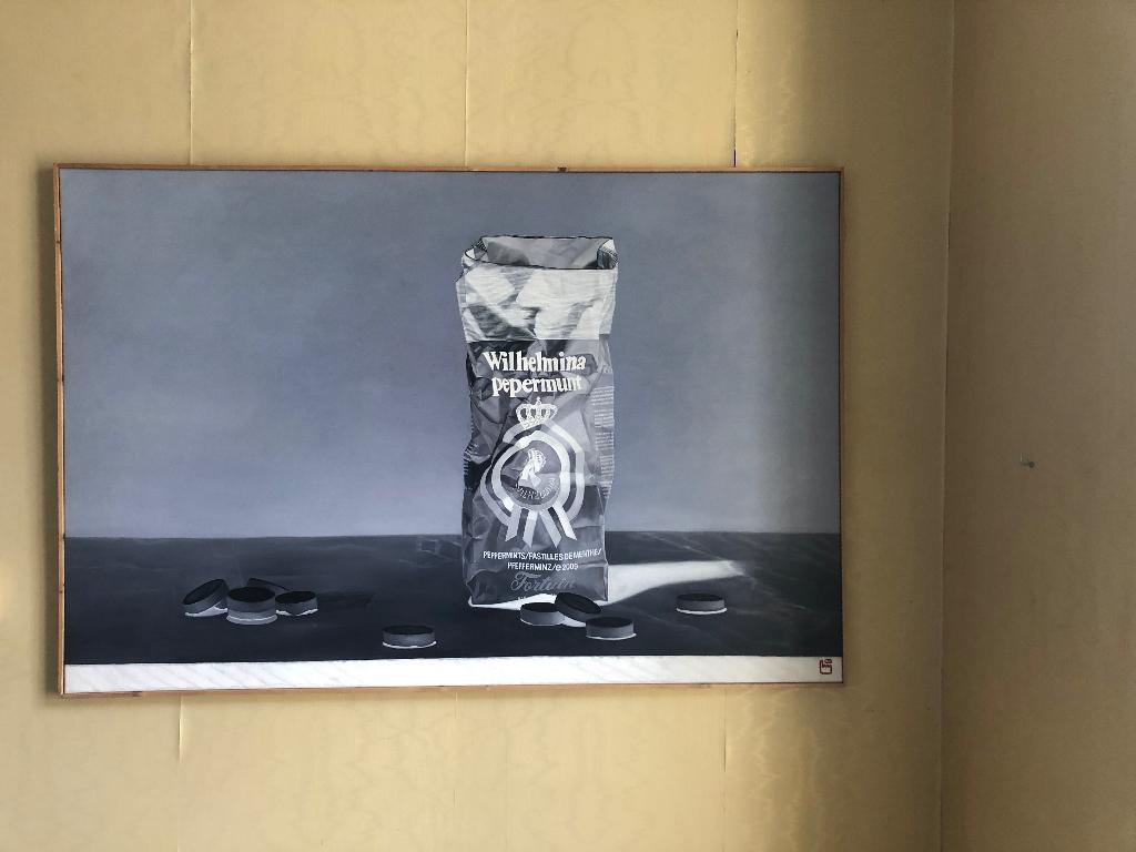 Wilhelmina pepermunt in negatief van De Kunstfabriek, Ophalen