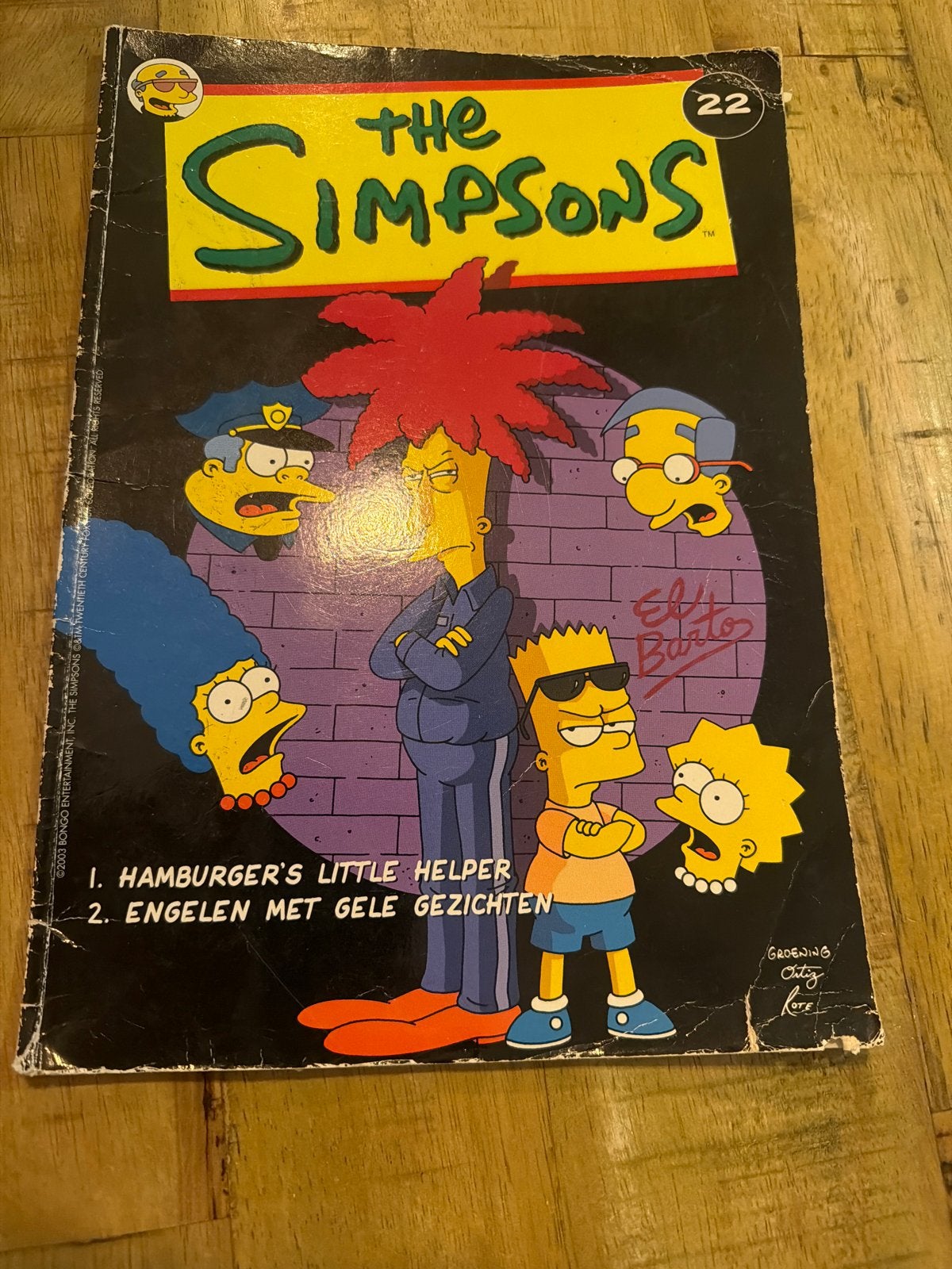 The Simpsons Stripboek - Nummer 22 (2003), Eén stripboek, Ophalen of Verzenden, Gelezen