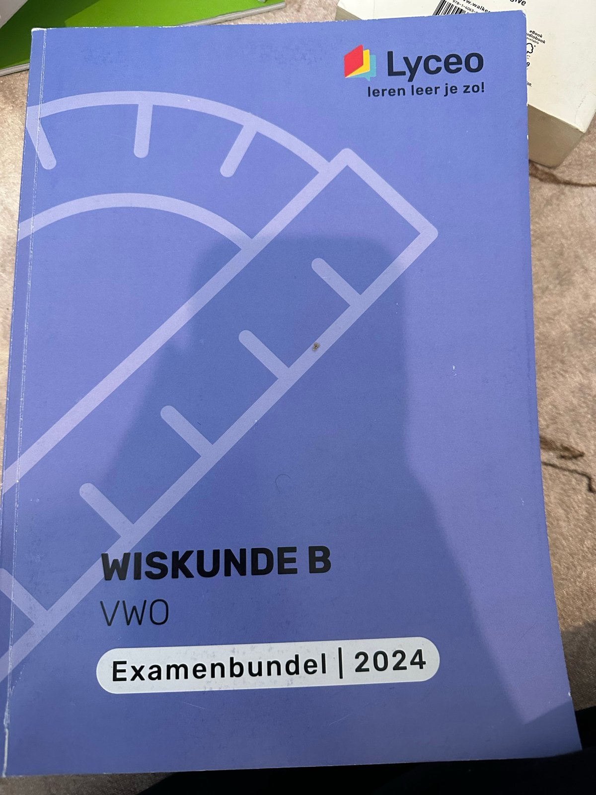 Examenbundel Wiskunde B VWO 2024 Lyceo, Ophalen of Verzenden, Zo goed als nieuw, VWO, Wiskunde B