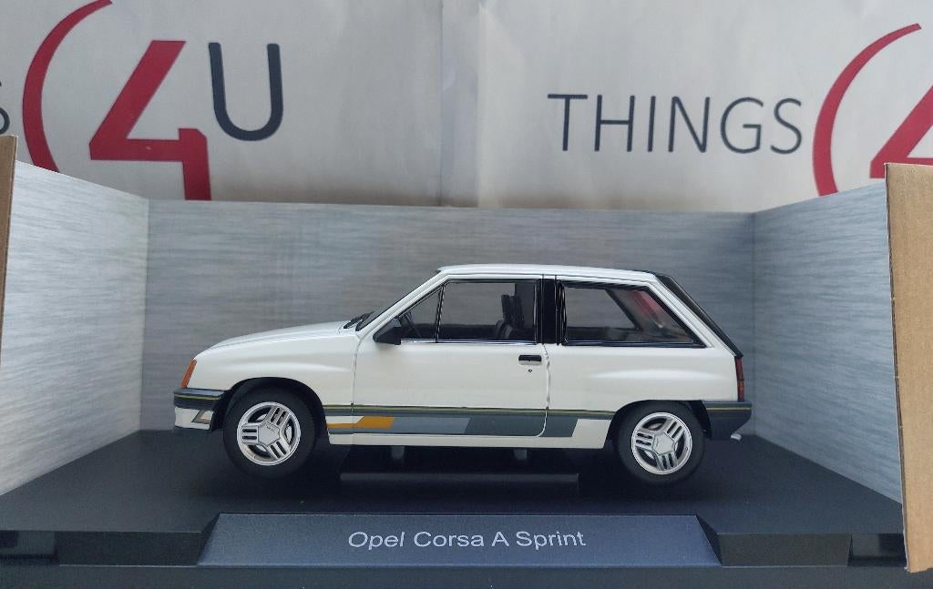 MCG 1:18 Opel Corsa A Sprint wit nieuw in verpakking, Ophalen of Verzenden, Nieuw, Auto, Overige merken
