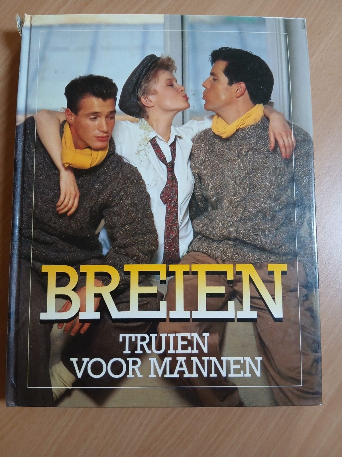 Breien Truien voor Mannen & Beren Breiboek (2 boeken), Ophalen of Verzenden, Gebruikt, Breien, Patroon of Boek