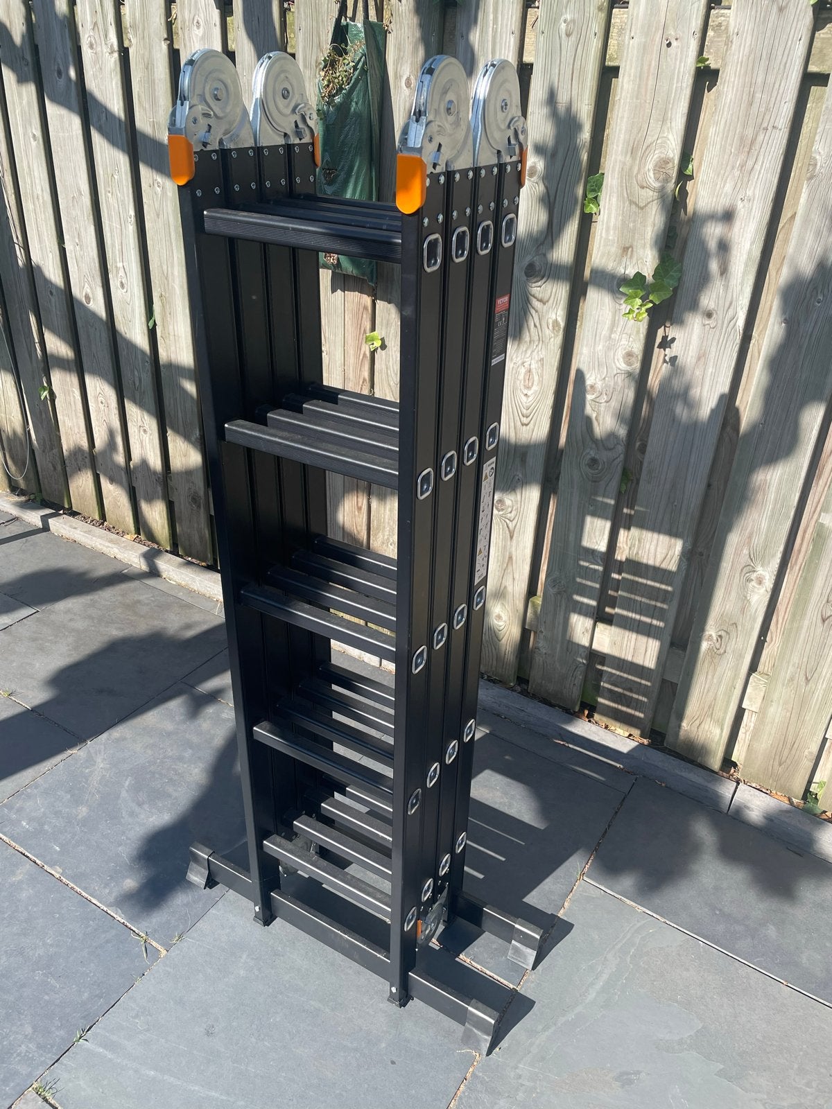 VEVOR Multifunctionele Vouwladder - 6 meter (4x5 treden), Doe-het-zelf en Verbouw, Ladders en Trappen, Ophalen, Zo goed als nieuw