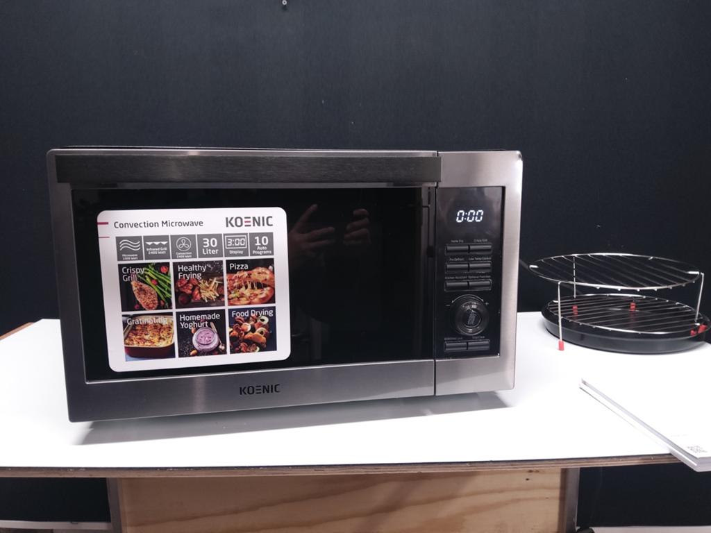 Koenic Combimagnetron met Grill en Hete Lucht Oven, Ophalen
