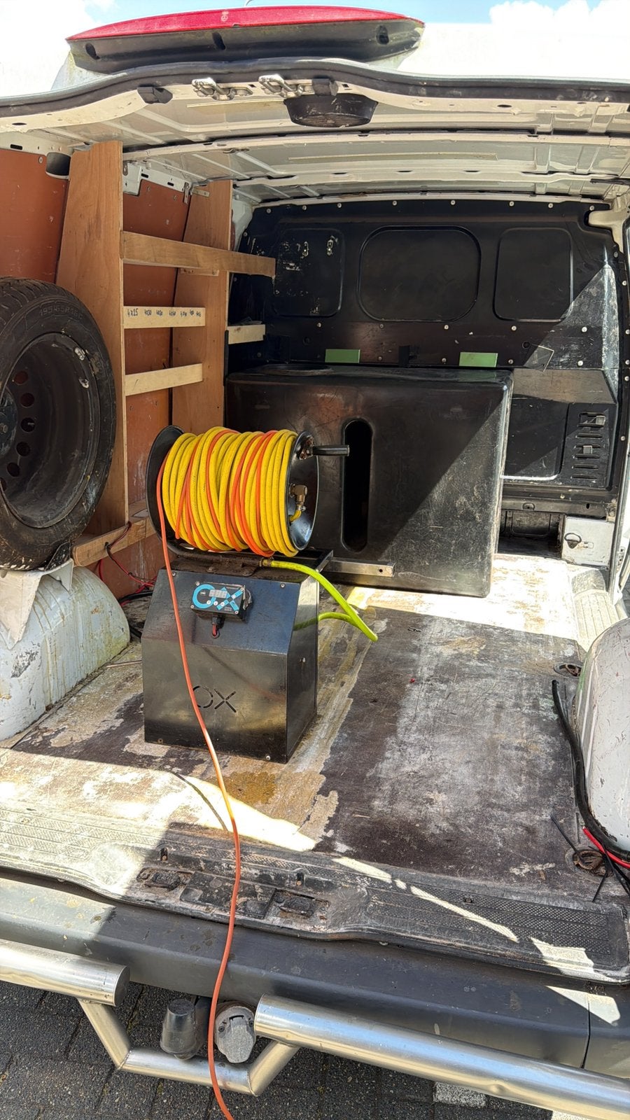 Osmose tuckersysteem 500 liter, Ophalen