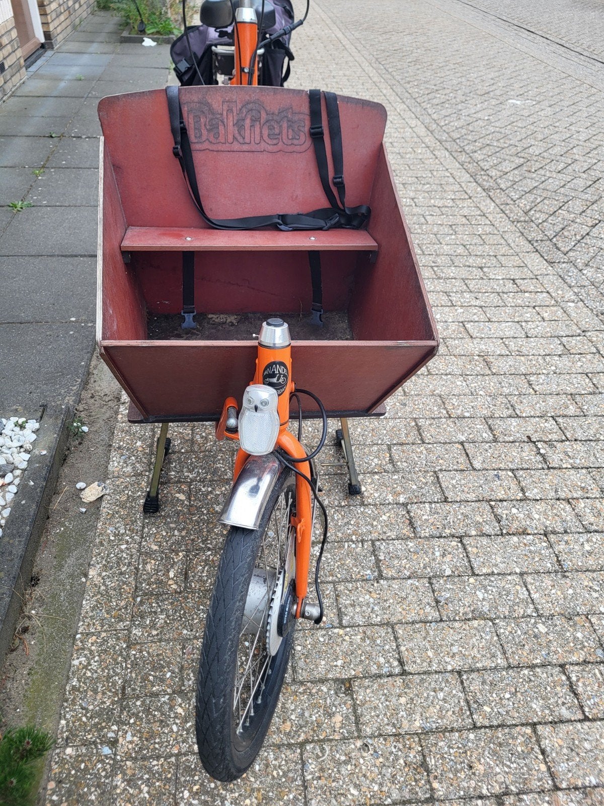 Bakfiets met elektrische ondersteuning (onderhoud nodig), Ophalen, Gebruikt, 4 kinderen of meer, Elektrisch